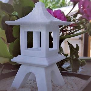 Japanese Zen garden lantern (H130mm L70mm)