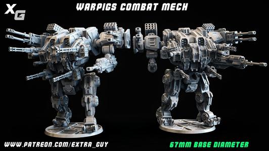 Warpig Class Heavy Frame 67mm base 3DPrintable