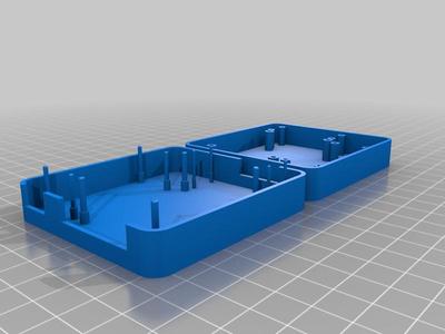 Arduino Nano V3 enclosure with room for 2 channel relay and small PCB
