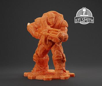 Boomer Gears of War OT Miniature STL