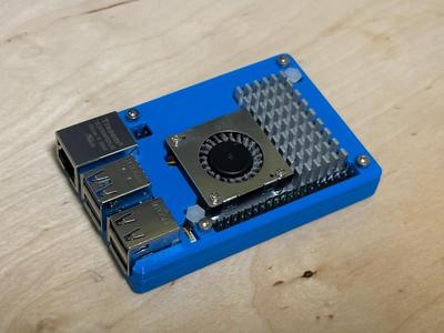 Slim Case for Raspberry Pi 5 with Active Cooler - NO Support   