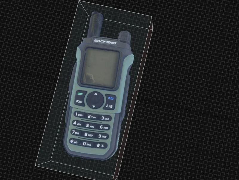 Baofeng UV-21 3d scan   