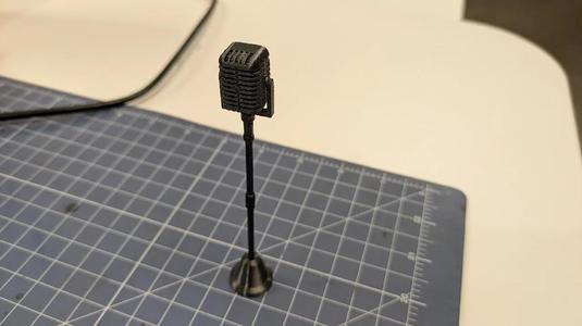 Small Vintage Microphone   
