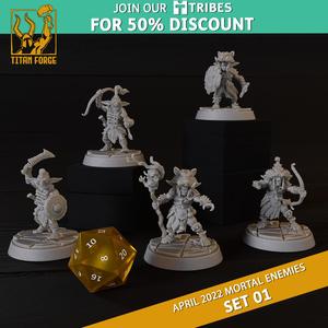 Savage Goblins - RPG Monster DnD 5e - Mortal Enemies Set 01