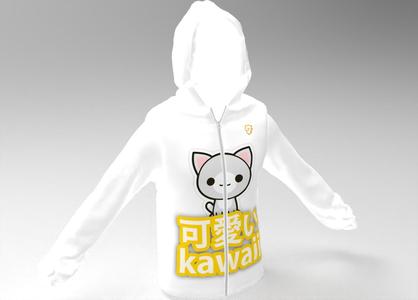 3D cute hoodie Shirt