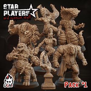 Star Players Pack #1 -UGNI - Fantasy Football