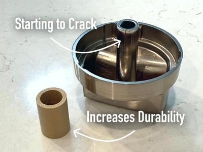 Stove Knob Reinforcement - GE Stove Knob 