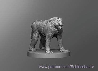 Zombie Baboon