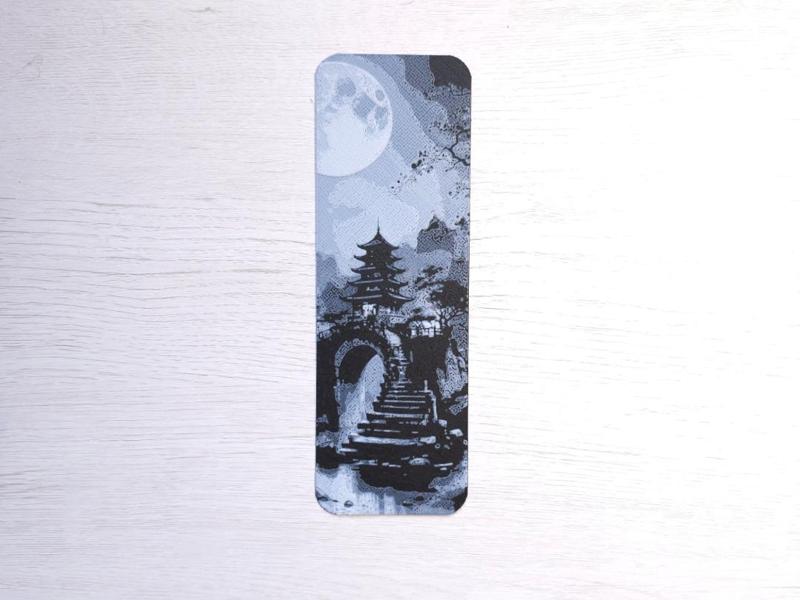 Landscape Night Japan Bookmark