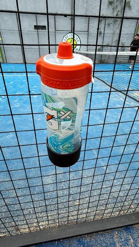 Padel Bottle Holder for fence   