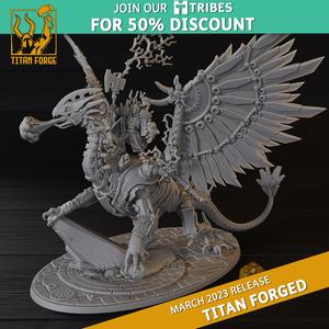 Steam Dragon - Titan Forged - Titan Forge Miniatures March 2023