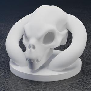 Alien Devil Skull