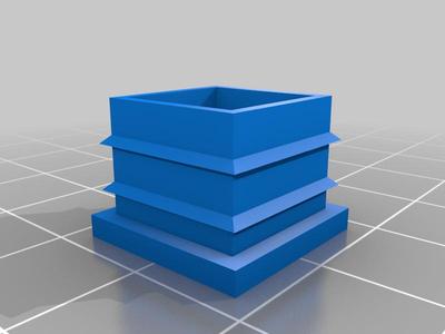 Cover Endcap 16x16mm