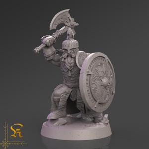 Dwarven Warrior 2 (28mm & 32mm)