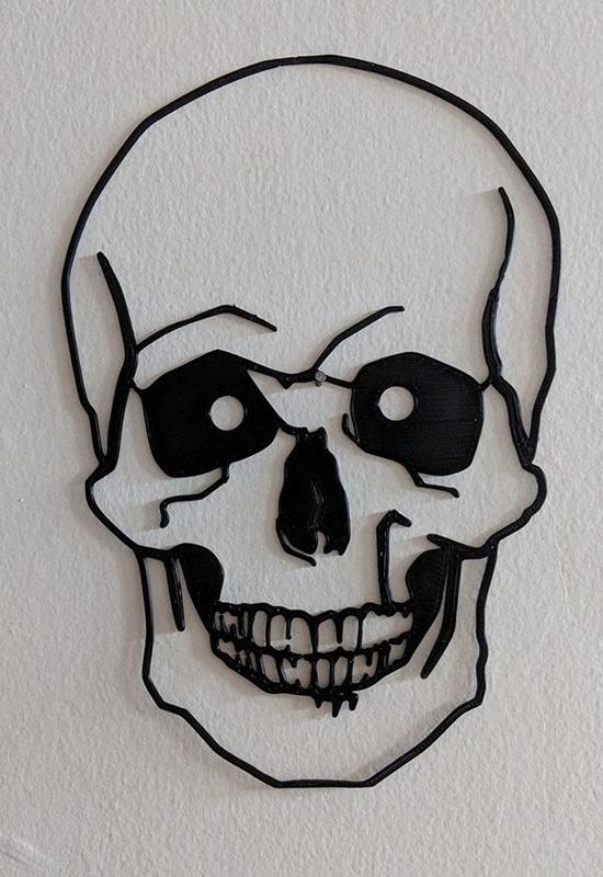 Skull Wall (curves)