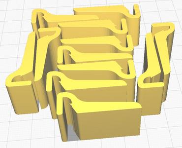 Replacement corner clips for Greenhouse railings