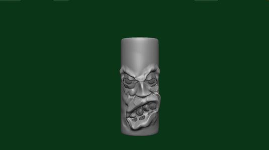 Scary Candle 3d model