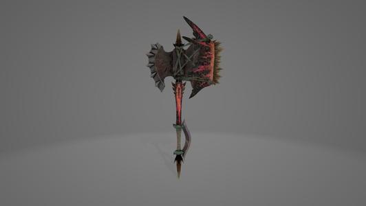 MONSTER HUNTER WORLD NERGIGANTE HAMMER