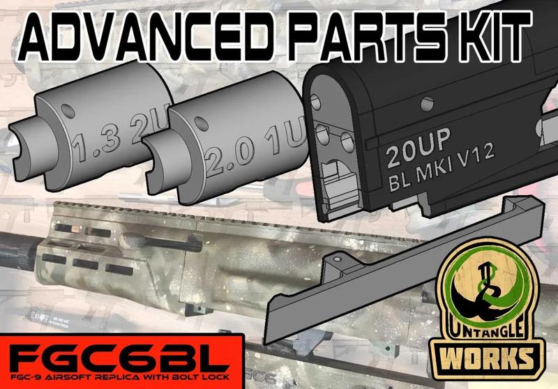 FGC-6BL MKI/MKII (BOLT LOCK) Advanced Parts Kit  GBB airsoft FGC-9 replica   