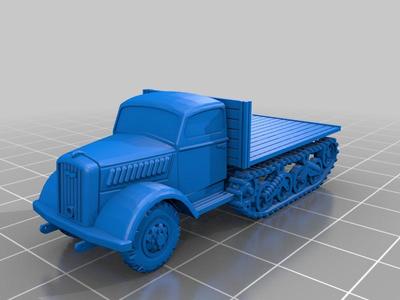 Opel Blitz Maultier easy print