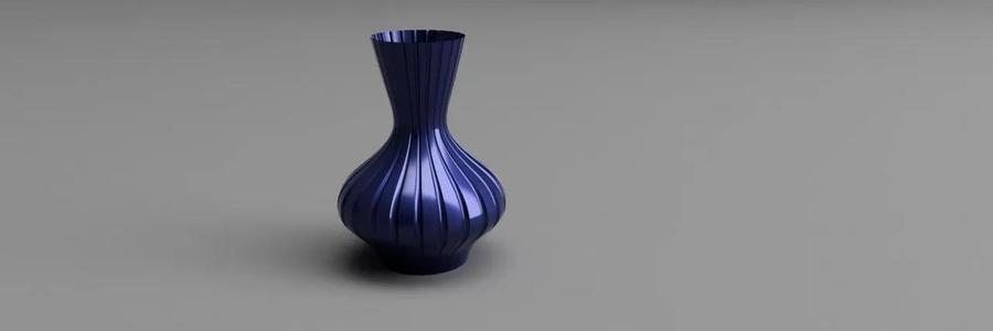 Blu Vase   