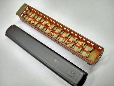 N Scale Passenger Coach Interior