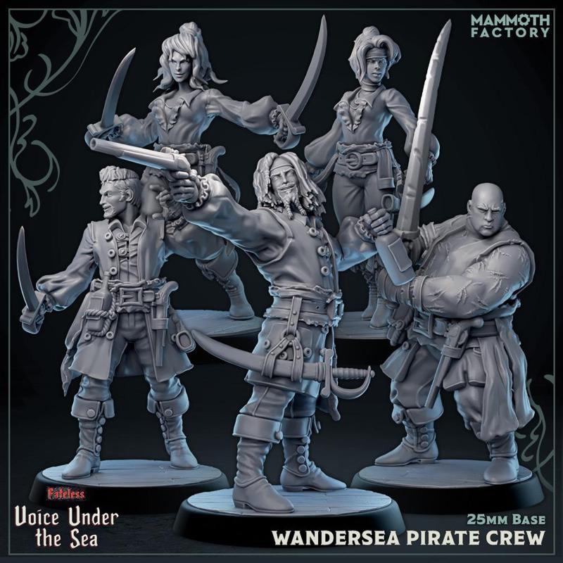 Wondersea Pirates Crew (5 Models)