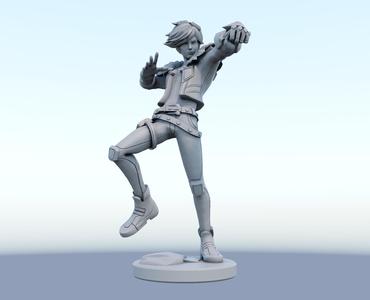 Ezreal 3D Print Model from League of Legends