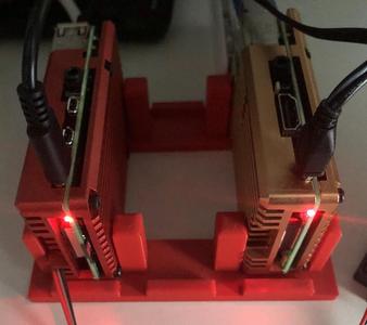 Raspberry Stand for 3 Raspis
