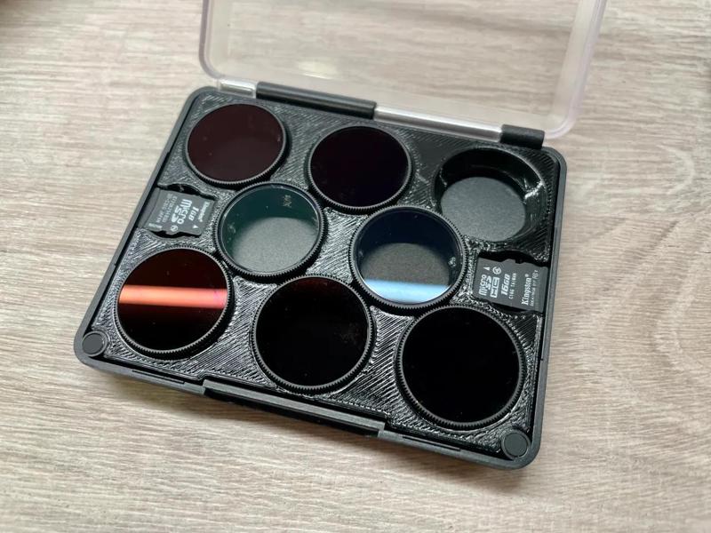 Flywoo Naked GoPro ND Filter Case insert (8 filters + SD card)   