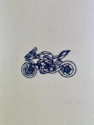 Kawasaki Ninja H2R Wall art   