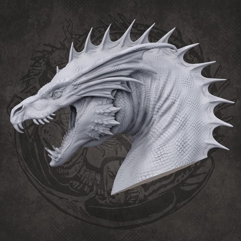 sea dragon bust