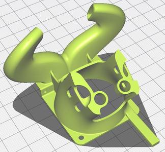 MiniMe Hotend Duct 4010 for Ender 6