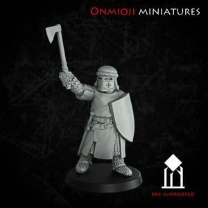 Knight on foot