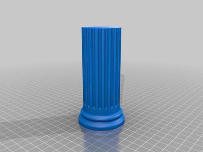 Betonform Säule