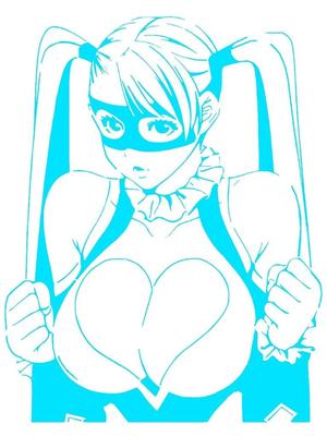 R Mika stencil