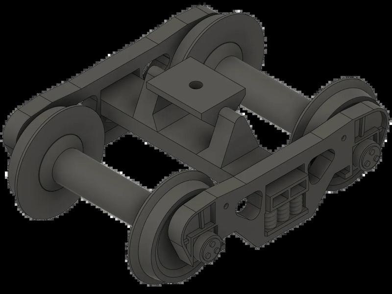 G Scale Bogie Freight 1800 920 - Dragon Railway   