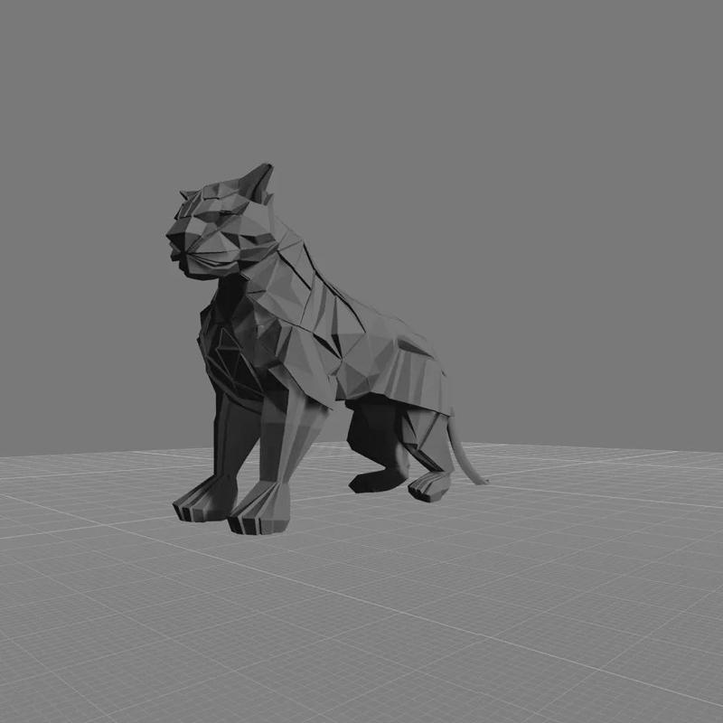 Origami Panther   