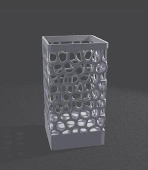 Voroni pen holder   
