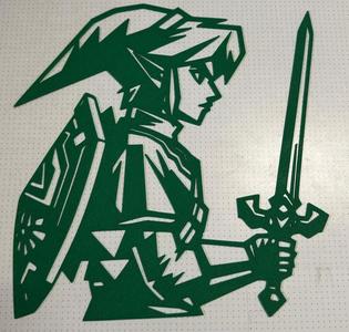 Link (Zelda) LineArt / WallArt