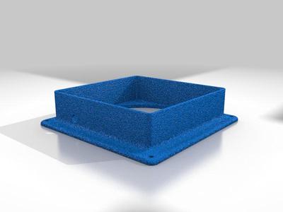 120mm Fan mount for 3D printer enclosure