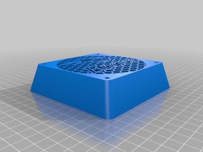 Ender 3 PSU Fan Cover Mod For 92x25mm Standard PC Fan 