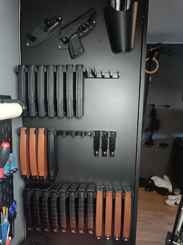 universal magazine hanger/holder/storage   