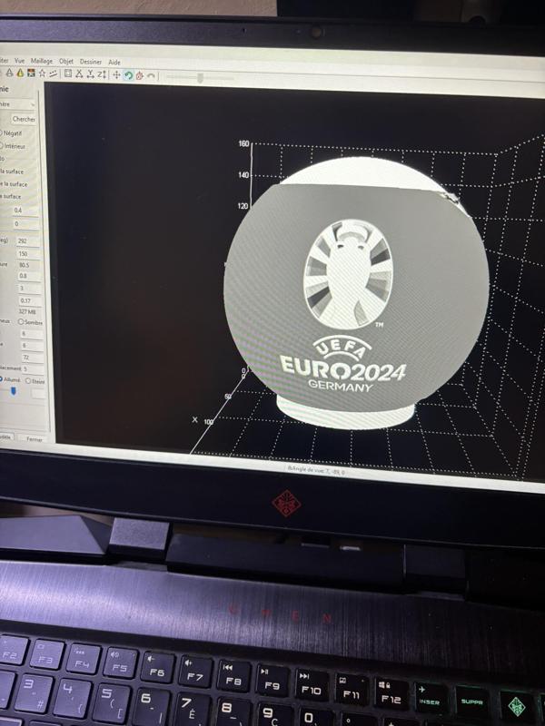 Portugal Euro2024 litho ball