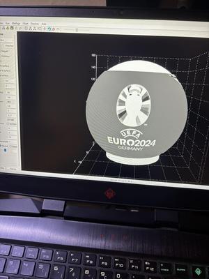 Portugal Euro2024 litho ball