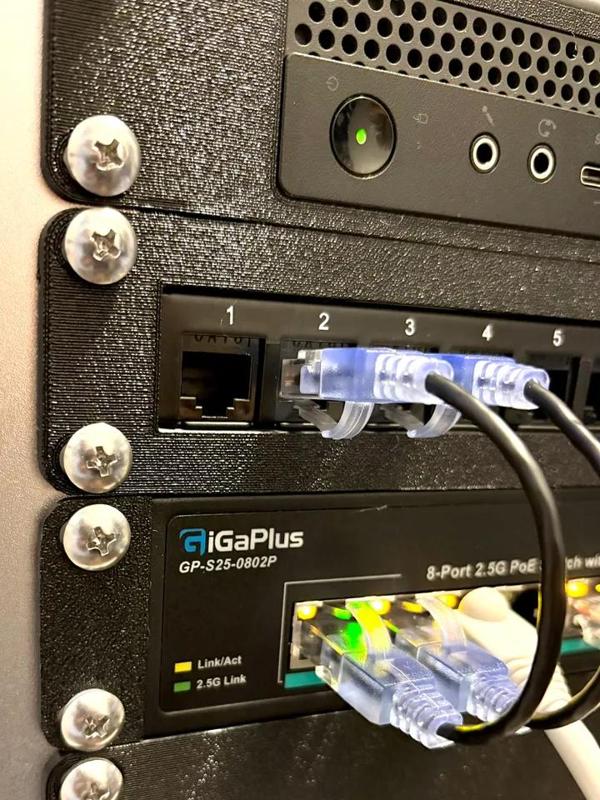 Unified 10" Rack - Patch Panel Cover 1U   