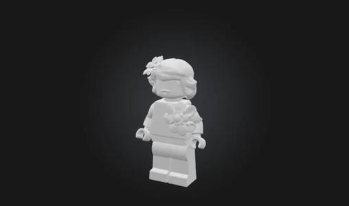 LEGO Style Woman   