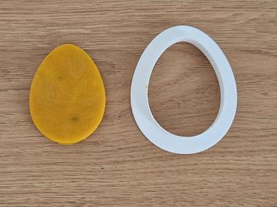 Easter egg cookie cutter (different sizes)   