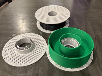 Secret Filament Storage - Bambu Reusable Spool