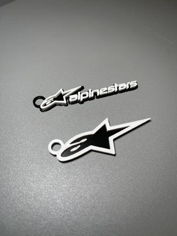 Alpinestars Logo Keychain   
